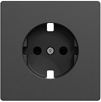 Лицевая панель Schneider Electric Merten D-Life для 1-м. розетки 220Вт антрацит